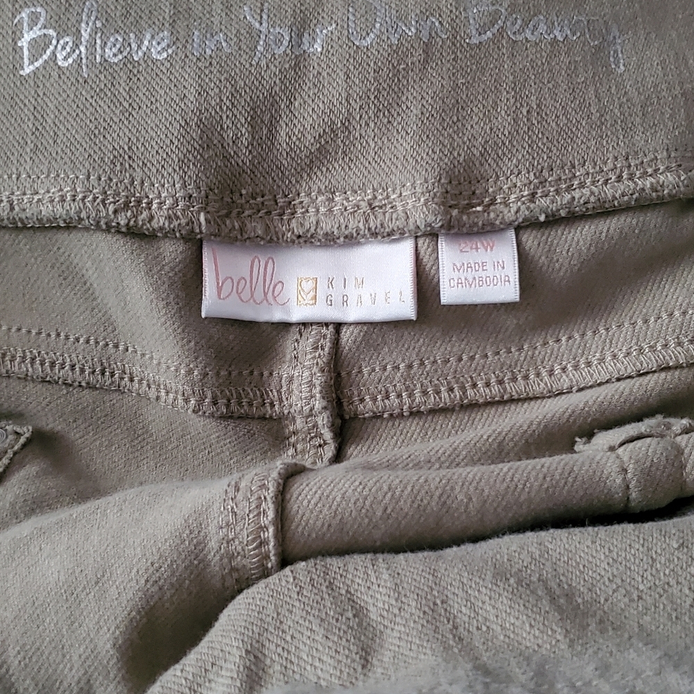 Belle Kim Gravel plus size jeans